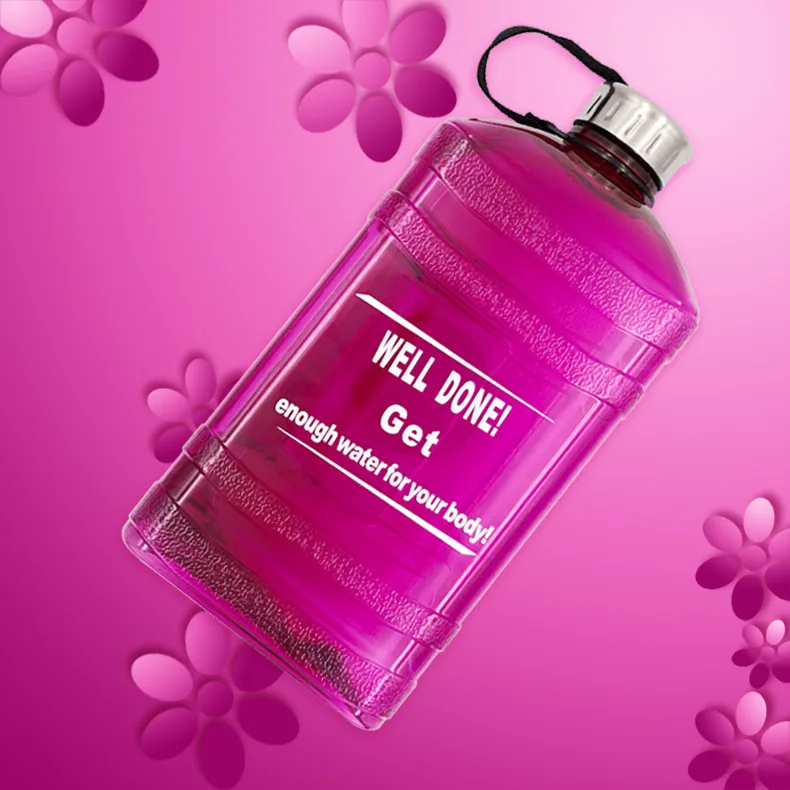 PP Large Mist Exercise Wide Mouth Neoprene BPA Free Plastic Tumbler Water Bottle Holder