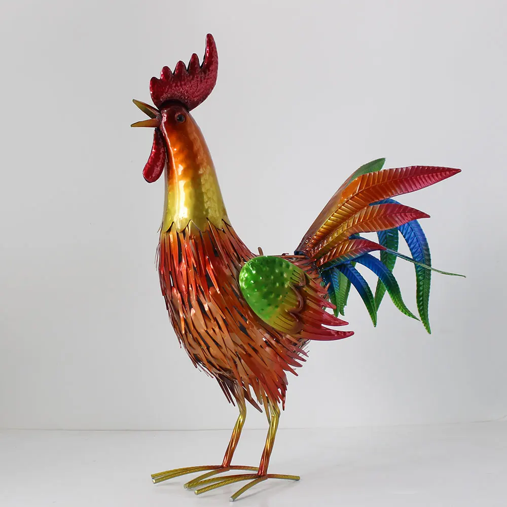 Specialty Supplies Metal Decorative Roosters