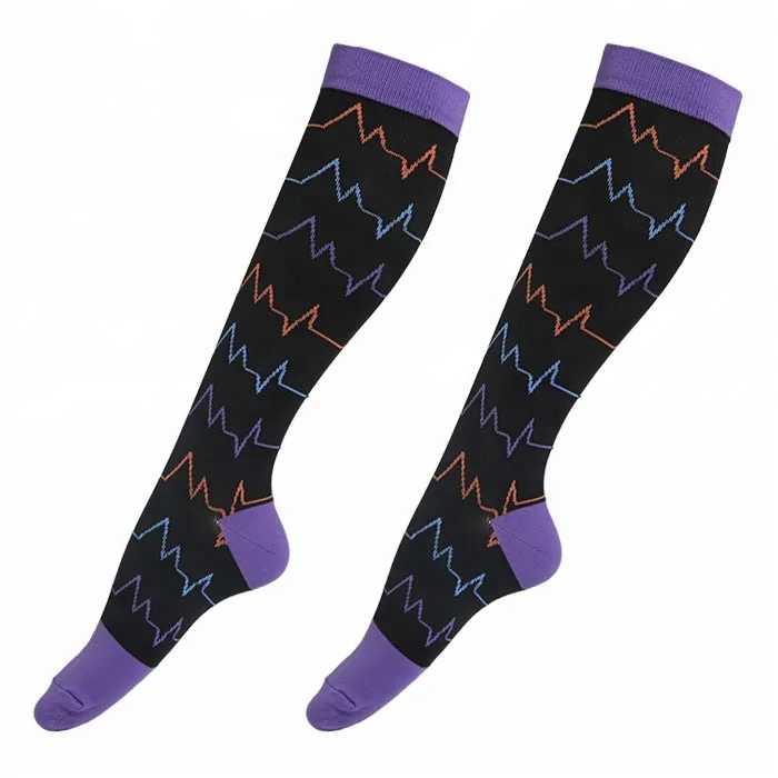 Unisex tube cuntom compression bamboo socks pressure medical sock