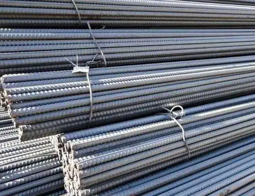 HRB400 Grade Steel Rebar Steel Rebar, Deformed Steel Bar, Iron Rods for Construction HRB400 Grade and 6m