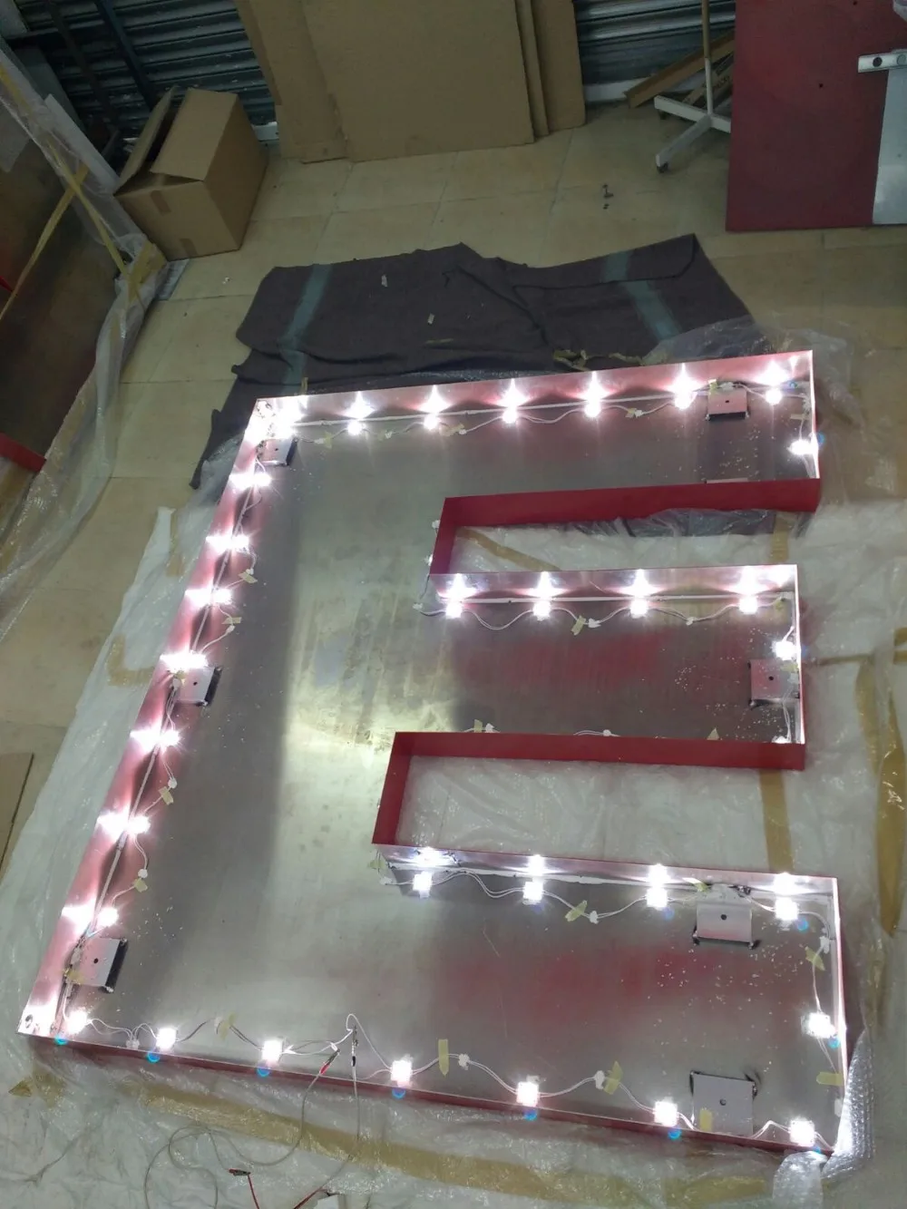 
5 years warranty,1.6W 12v 120LM Nichia led sign lighting outdoor sign box lighting 