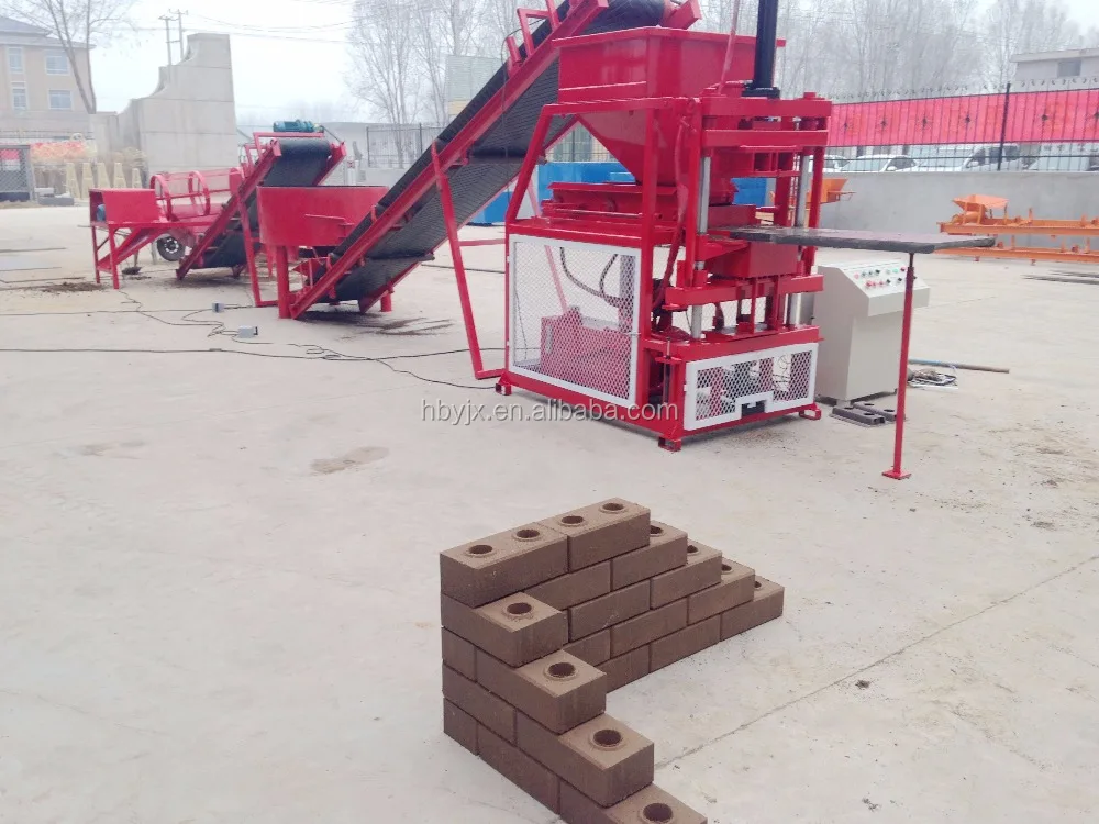 Red brick factory facing bricks Hydraulic Machine hby2-10 /interlock tile making machine manufacturer price
