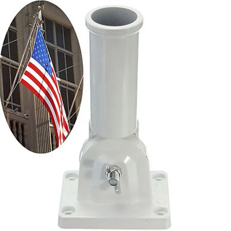 hot selling durable bracket,flag pole mounted adjustable bracket aluminum flagpole bracket