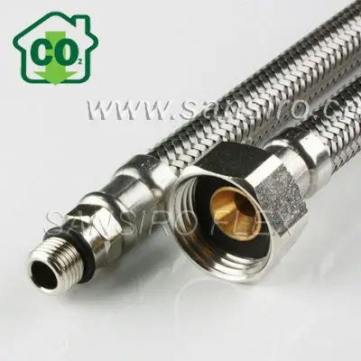 
Stainless Steel Wire Braided Faucet Hose 