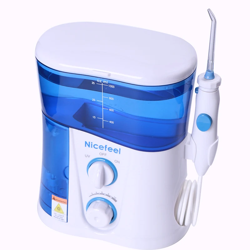 Новейший дизайн с УФ-дезинфекцией, очиститель зубов, водный Флоссер