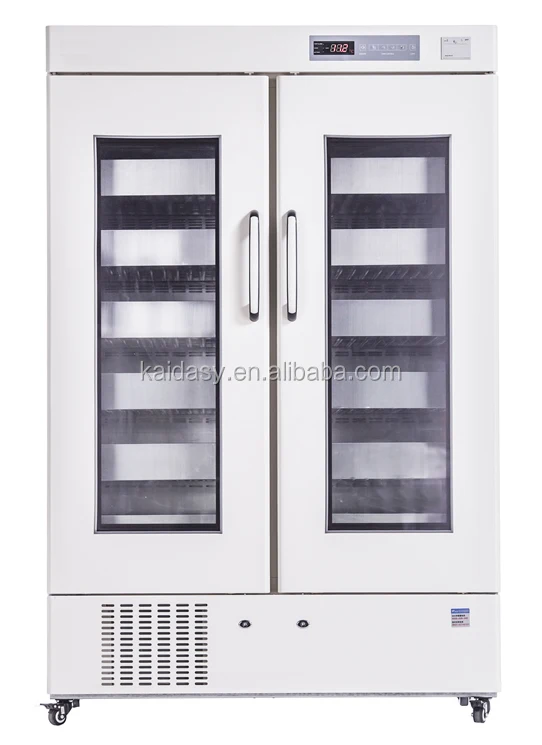 Высококачественный холодильник для кровяного банка, 4 градуса, л