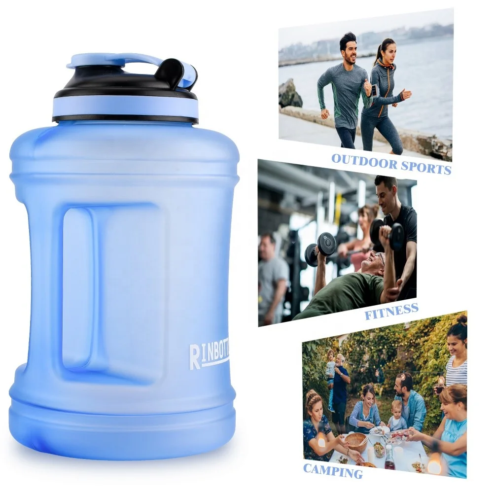 Joyshaker Matt Finish Frosted PETG Plastic BPA Free Gym Fitness Water Bottle 2.2L 2.5L 3L