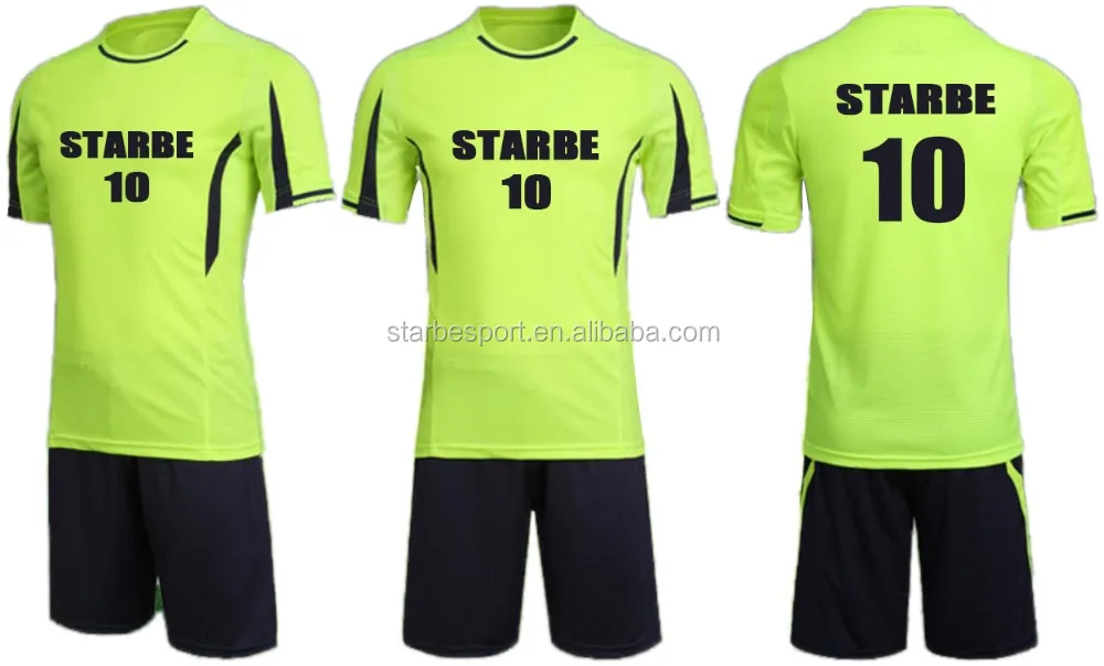 custom full set sublimated black white stripes soccer uniform for men