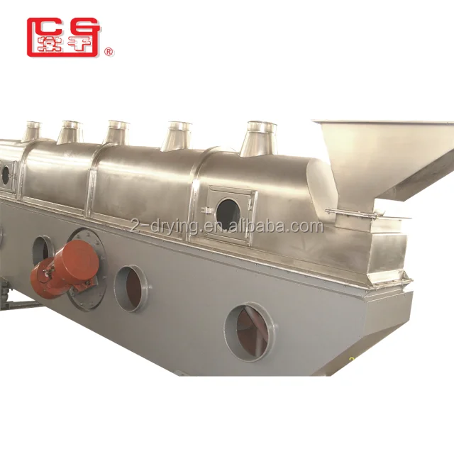 SALT FLUID BED DRYER HORIZONTAL FLUID BED DRYER DRYING MACHINE