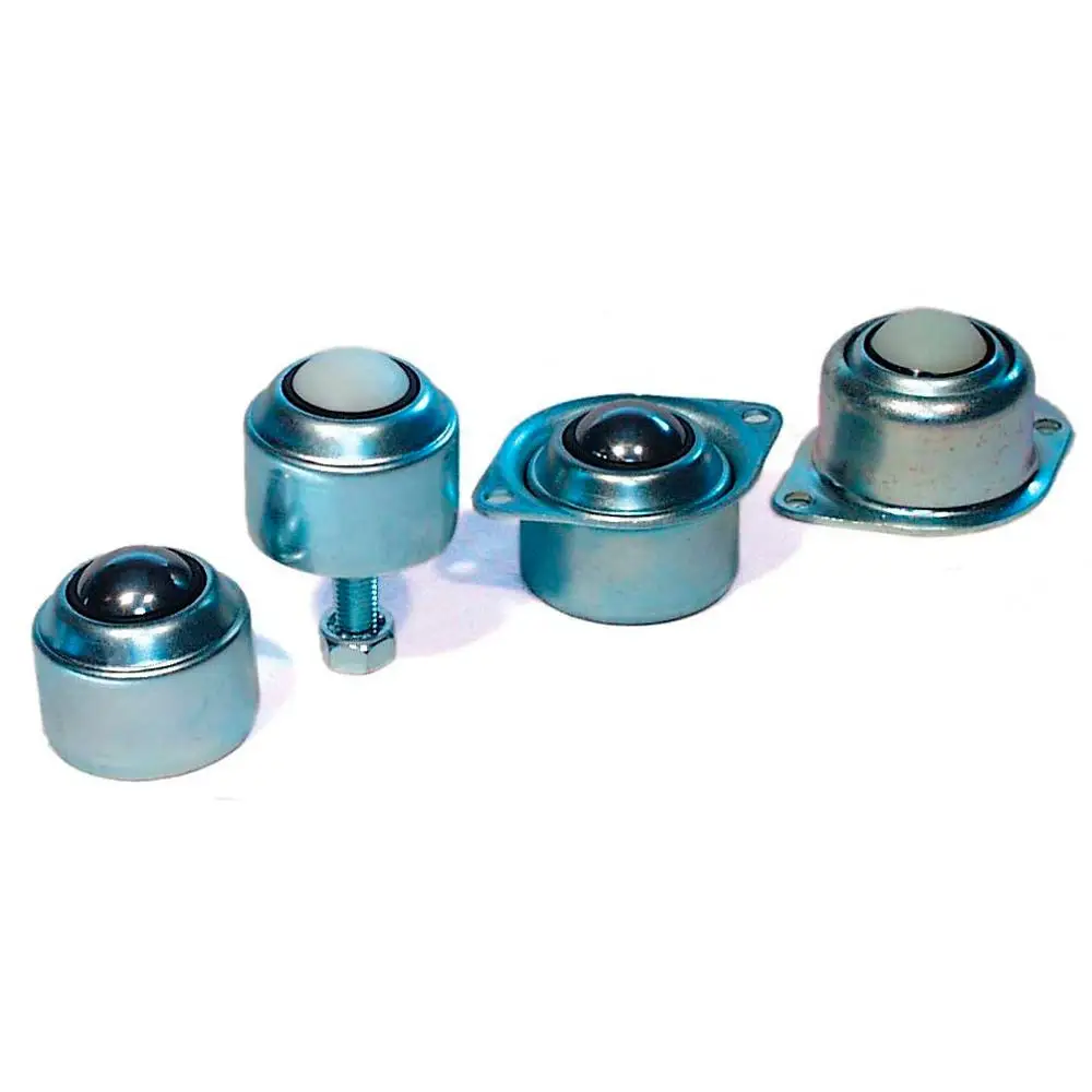 Pop up Round Two Holes 22mm Plastic Toy Ball Transfer Unit UFO Wheel Steel Pressed housing Small Cheap Flange Caster Roller