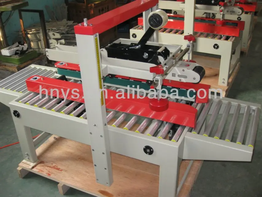
semi automatic carton taping machine with scotch 