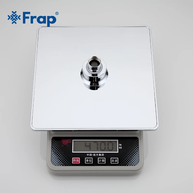 FRAP 215*215mm Bathroom ABS shower head Overhead rain shower F001-20