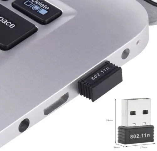 Беспроводной мини-ключ USB 2,0 WIFI 802.11n/g/b адаптер драйвера Lan интернет 150 Мбит/с