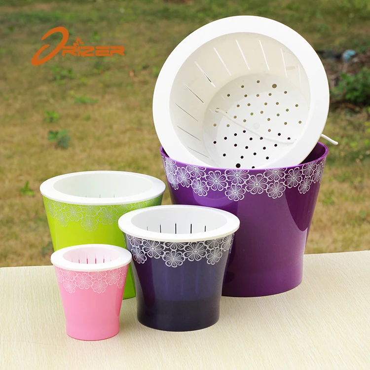 Hot sale Indoor and outdoor garden decorative cheap small trough planters flower pots table
