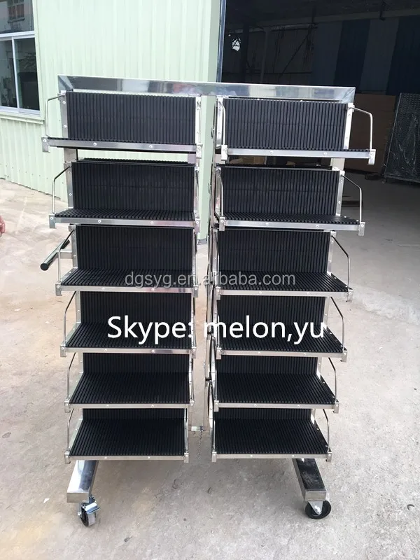 
Anti-static ESD SMT PCB Storage Cart for Electrolic Factory 