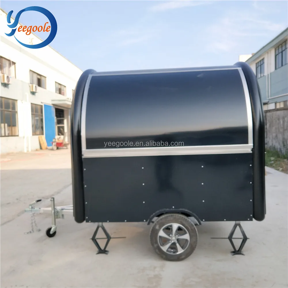 Hot dog cart Selling Mobile pizza cart popcorn cotton candy machine cart
