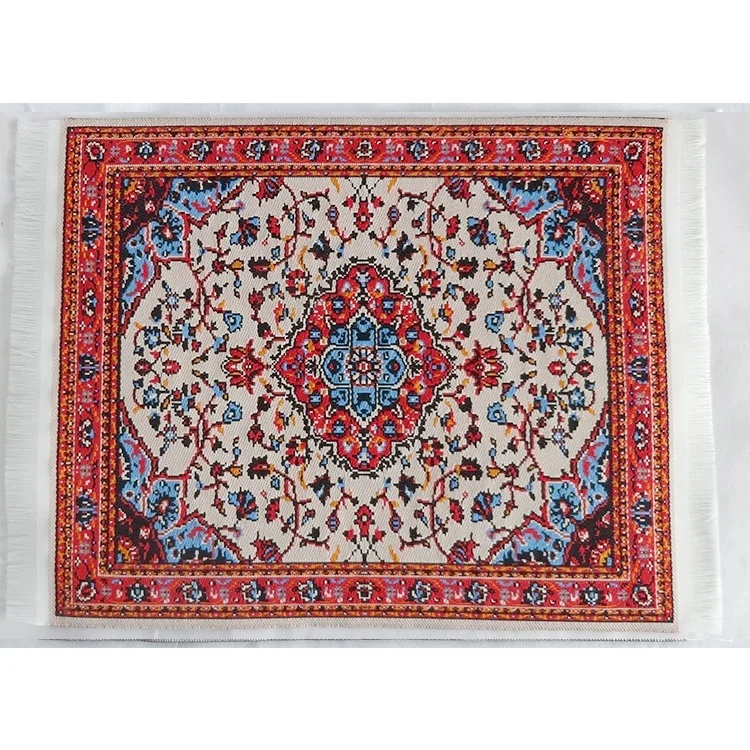 Customized Printing Persian Carpet Mouse Pad Rug Woven Mouse Pad
