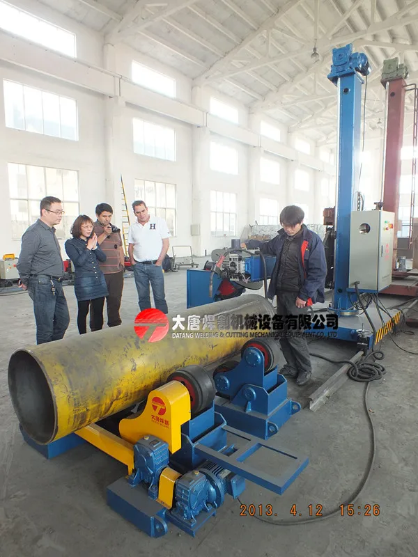 DATANG Automatic Column Boom Pipe Welding Manipulator for tank