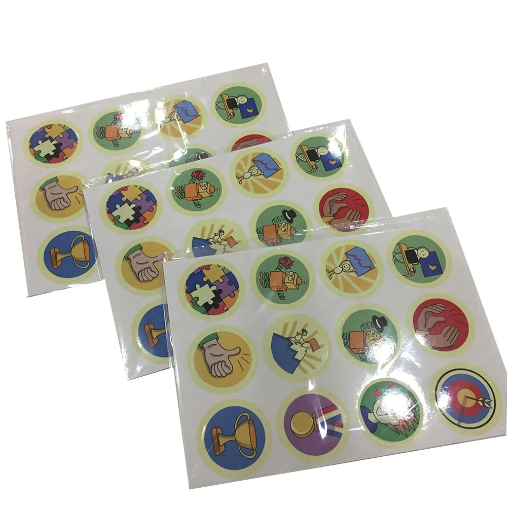 Высококачественная водонепроницаемая клейкая виниловая наклейка на заказ, печать непосредственно с завода, услуги печати