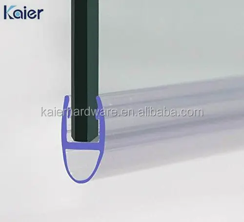 Good quality rubber seal strip for glass shower door