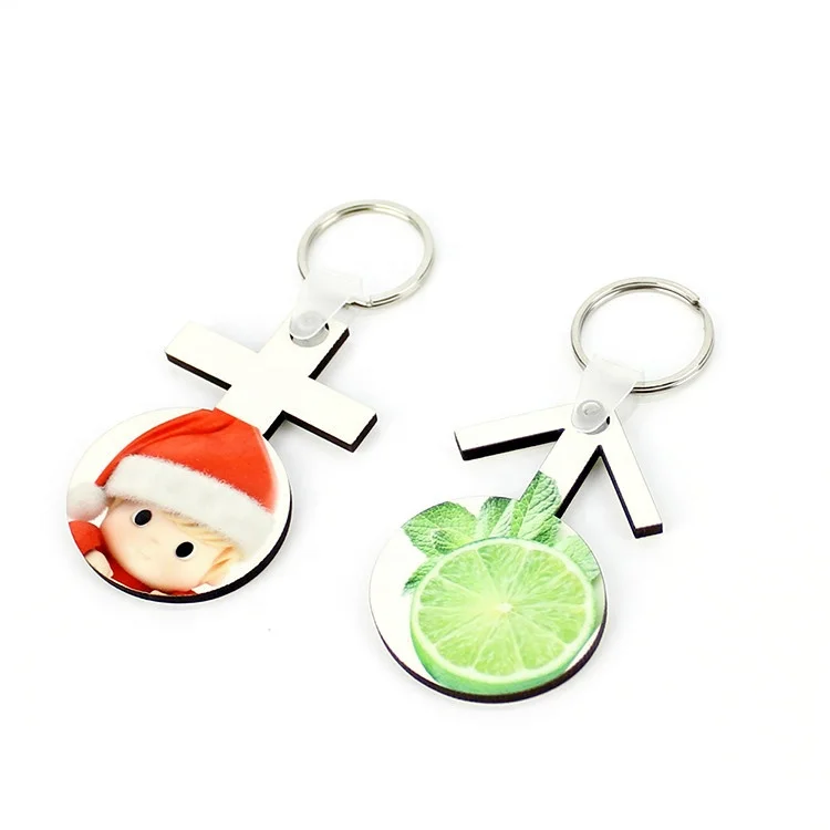 Печатный термопресс чистый сублимационный брелок сублимационный MDF деревянный брелок