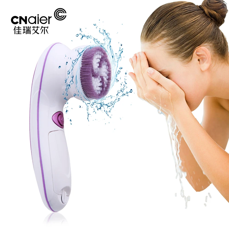 AE-8289B 2021 Top Selling Electric Facial Cleansing Brush Facial Massager Skin Pore Cleaner