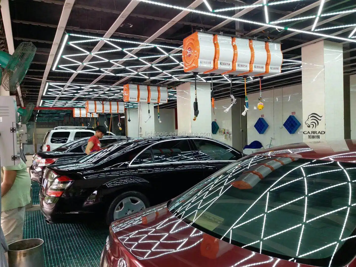 Lichi Car Wash Equipment Combination Multi-Function Auto Free Combined Drum Car Service Equipment