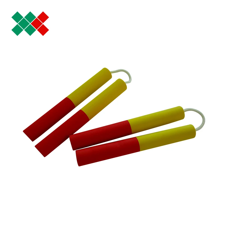 Настраиваемая разноцветная веревочная цепочка Eva губчатые палочки нунчакус для детей пена игр и тренировок