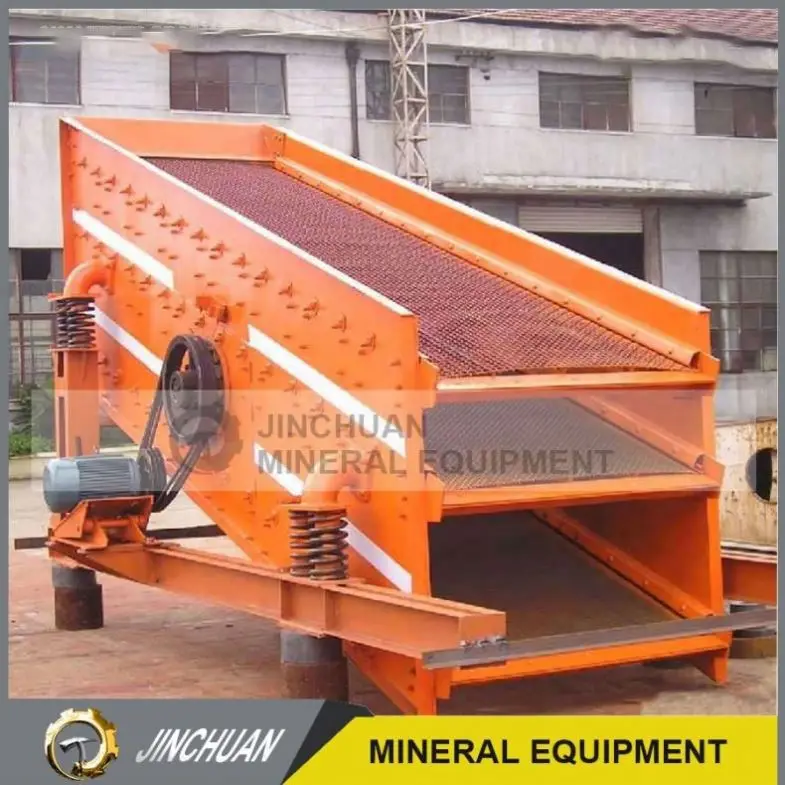 Stainless steel vibrating screen separating gold sand