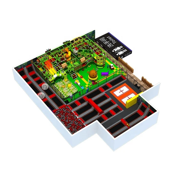 
Квадратный батут Worldstar для взрослых и детей, профессиональный безопасный комнатный прыжок для продажи 