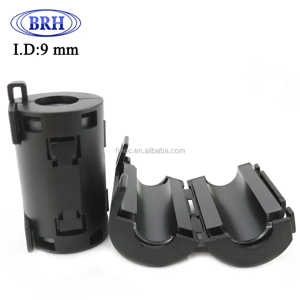 High frequency cheap Magnetic Cable Ferrite Core Noise Reducing Suppressor Filter
