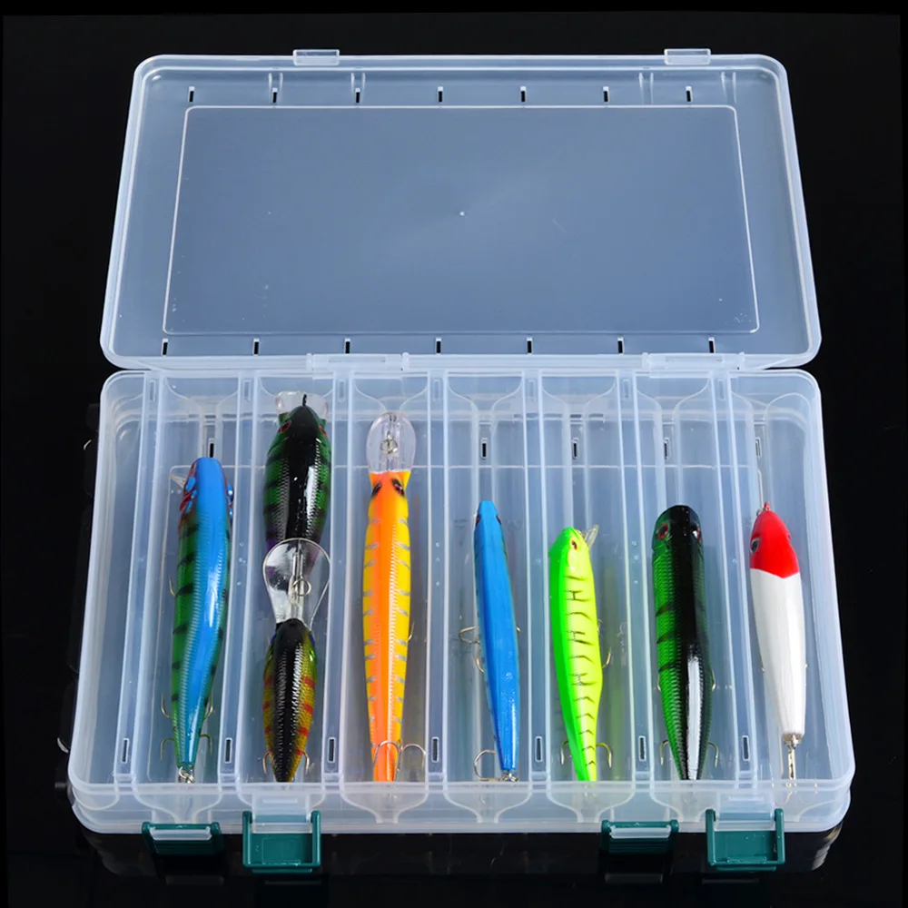 Коробка для рыболовных снастей и приманок, пластиковая коробка для рыболовных снастей