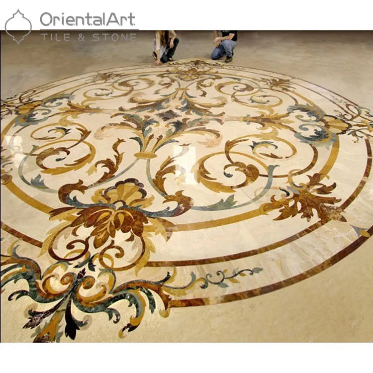 
Oriental art stone Chinese supplier elevator marble flooring design 