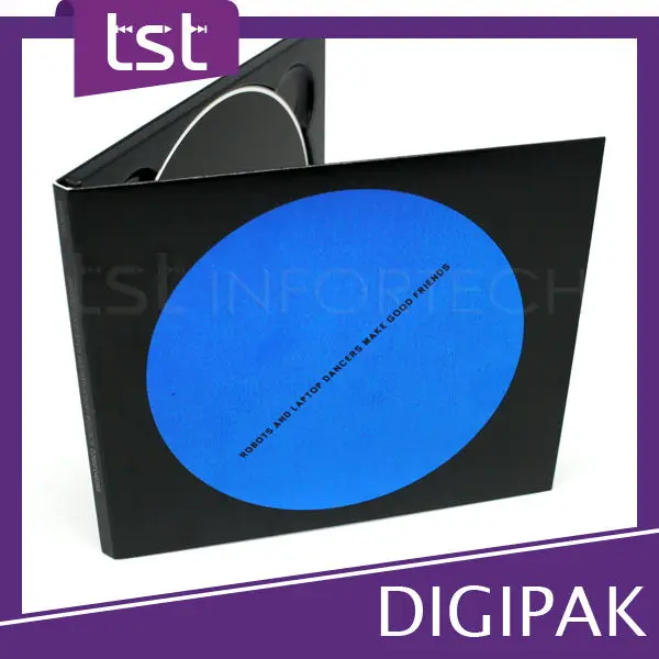 картон CD диджипак печати
