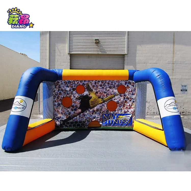 New inflatable speed soccer shooter cage/inflatable soccer shooting games Factory direct sales inflatable