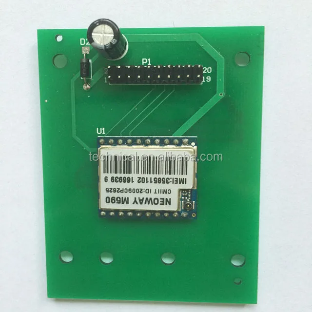 GSM SMS GPRS Communication SIM900 Expansion Module Positioning Hole DIY