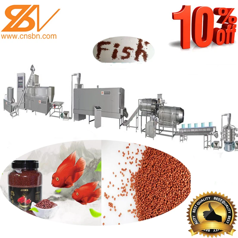 100kg/h-6ton/h Automatic pet food processing machine making extruder manufacturing equipment plant production line