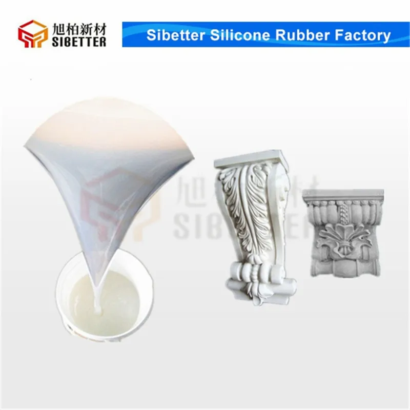 Liquid Silicone Rubber to Make Molds for Gypsum Cornice Molding