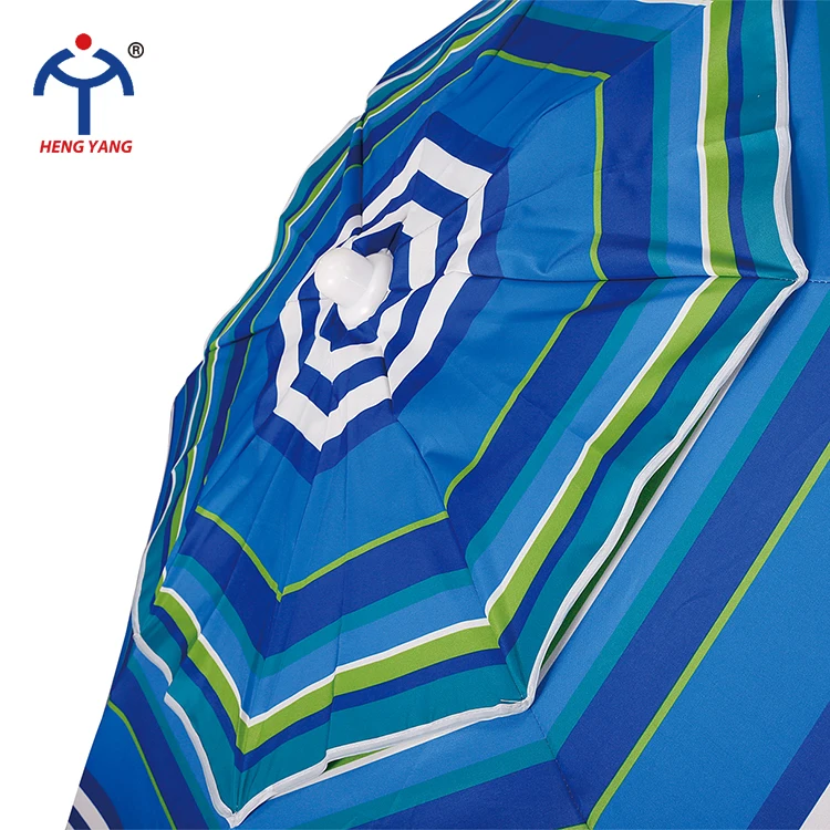 
Beach Outdoor Umbrella Portable Patio Personalized Design 180CM Stripe Sun Shetler UV 50+ Protection Solar Beach Umbrella 