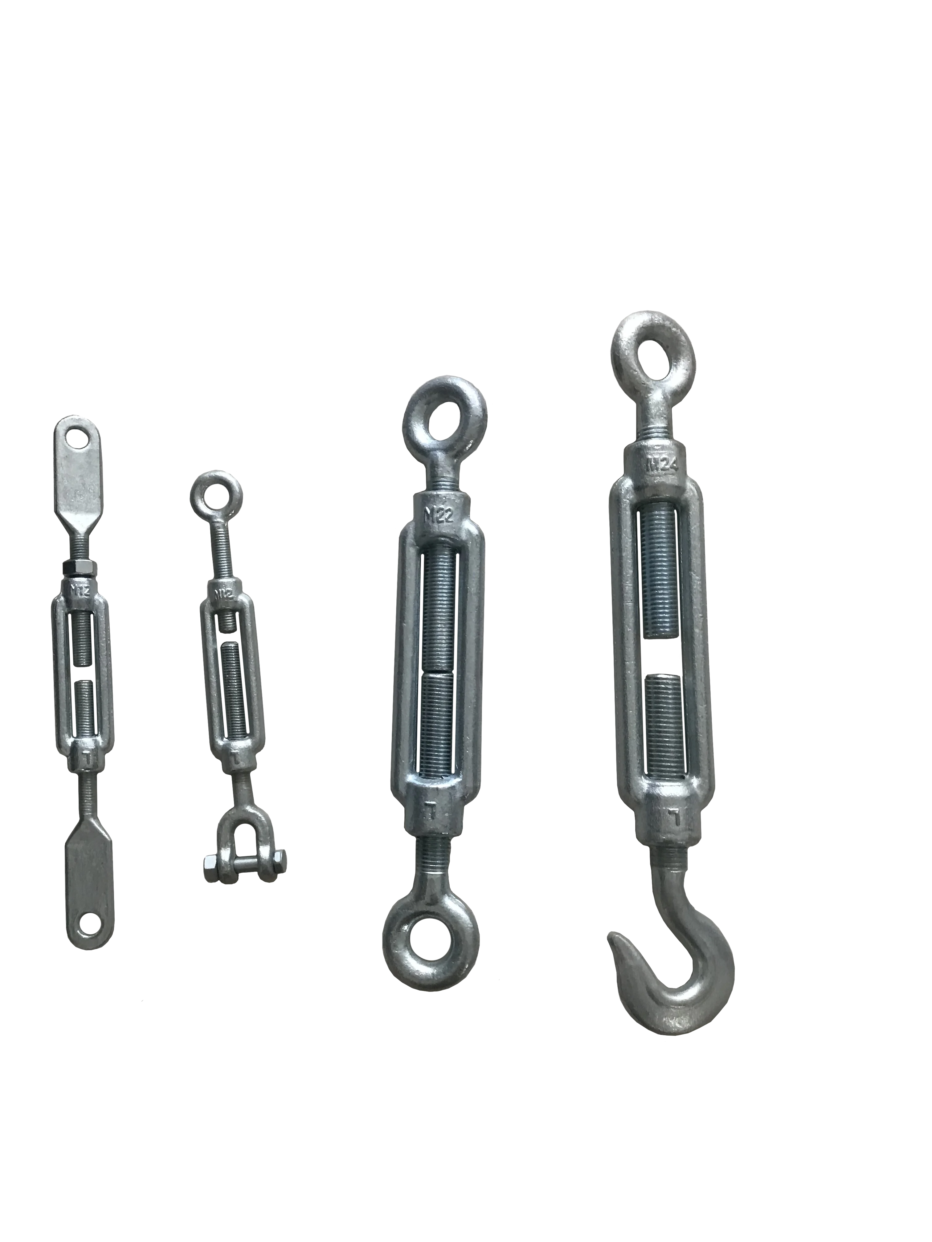 
European type din 1480 turnbuckles m10 with hook 