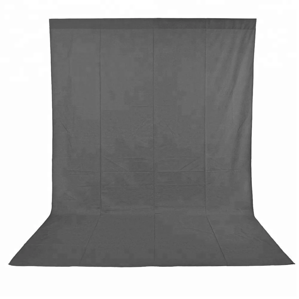 10 x 12FT / 3 x 3.6m PRO Photo Studio 100% Pure Muslin Collapsible Backdrop Background for Photography,Video and Television