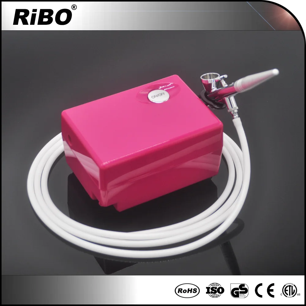 Mini AirBrush Compressor Air Brush Kit 0.4mm 2cc Spray Cake Decoration Temporary Tattoo Nail Art Paint Gun