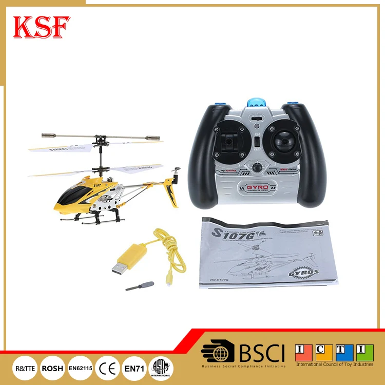 Syma S107G Best selling 3.5 channel flying hobby toy rc helicopter