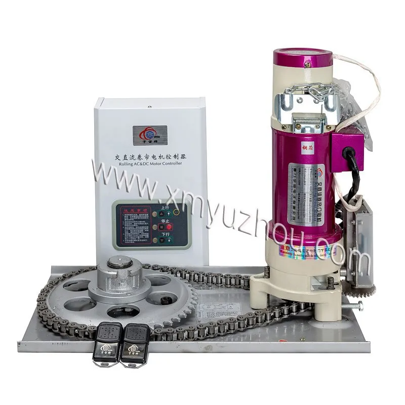 Electric DC tubular motor for roller shutter