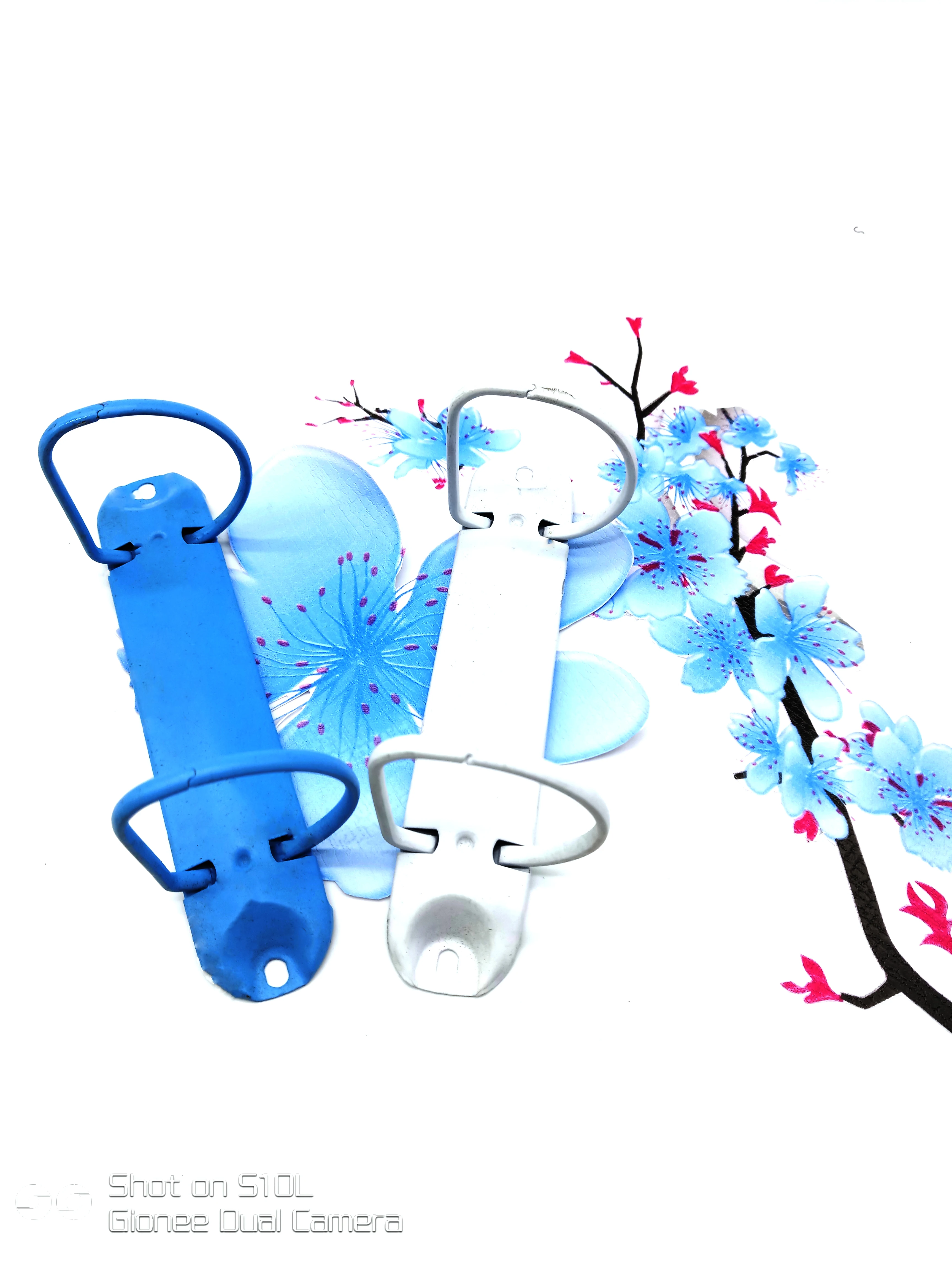 black ring metal 123mm O shape mechanism metal 2 hole ring binder clip for wood menus