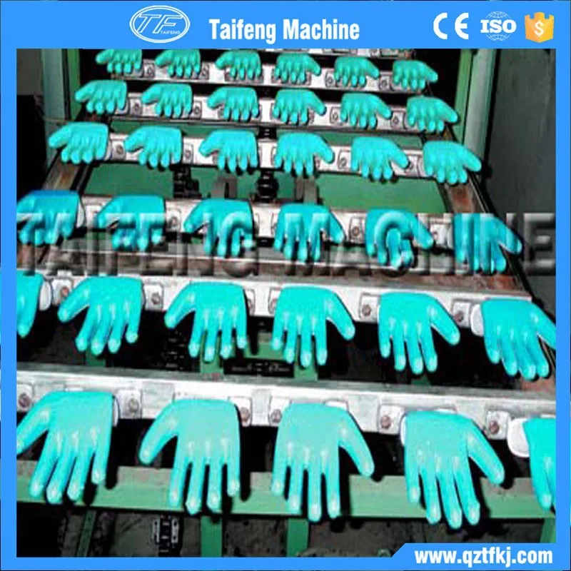 Tf - BJX латекс / пвх / NBR хлопчатобумажные перчатки покрытие производственная линия