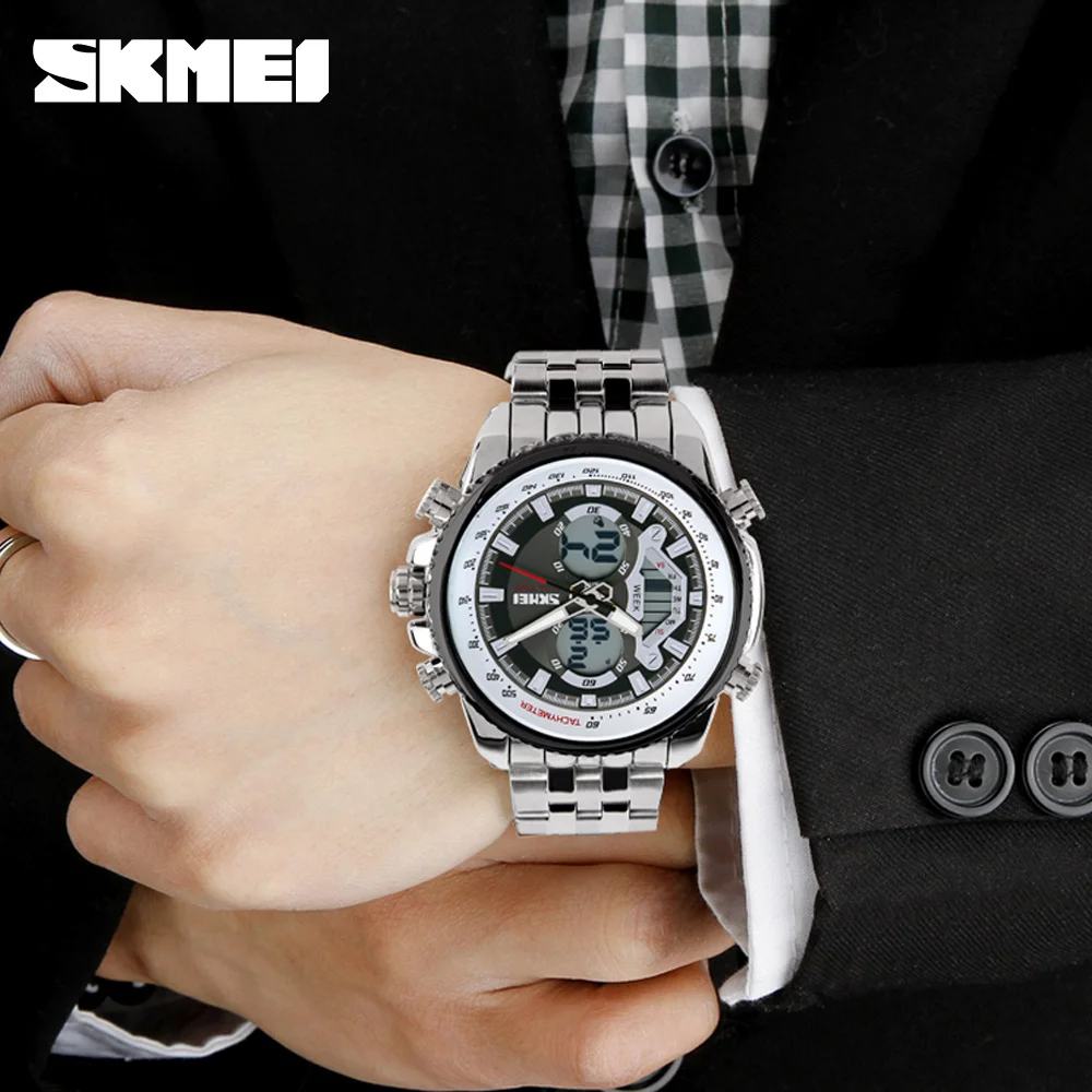 guangzhou skmei watch co,.ltd japan movt quartz stainless steel bezel mens black watches #0992