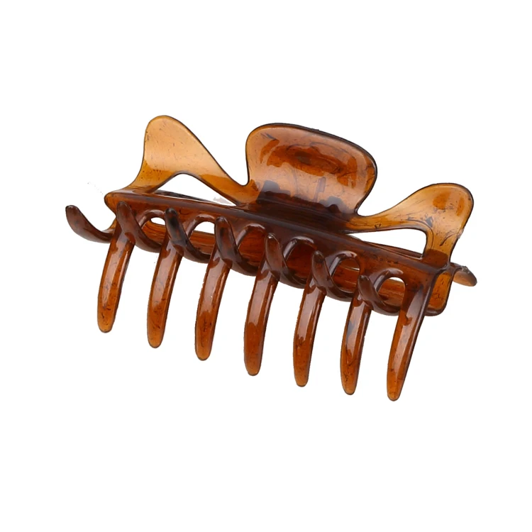 Красавицы Jumbo большого размера 9 см, красивые пластиковые зажимы, Классические заколки для волос