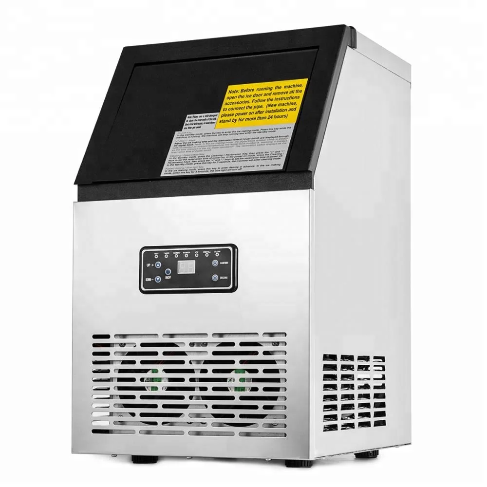 50kg Commercial Ice Maker Dry Ice Making Block Machine Ice Cube Maker Machine
