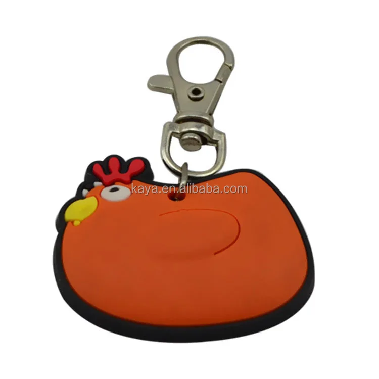 China manufacturer custom pvc keychain / Good quality rubber keychain and plastic keychain